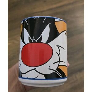 2002 Looney‎ Tunes Sylvester The Cat Coffee Mug Cup Gibson Warner Brothers